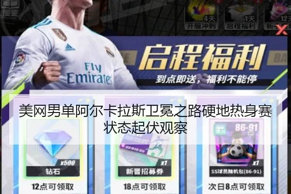 美网男单阿尔卡拉斯卫冕之路硬地热身赛状态起伏观察